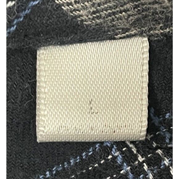 Travis Mathew Braden Flannel Button Up Shirt Mens Large Blue Plaid Soft Feel - Picture 3 of 10